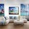 Designart - Hong Kong Harbor - Photography Canvas Art Print in Black Frame